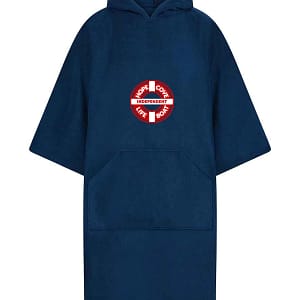 Adult Towelling robe navy